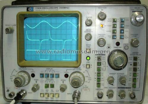 Oscilloscope 1740A; Hewlett-Packard, HP; (ID = 1510896) Equipment