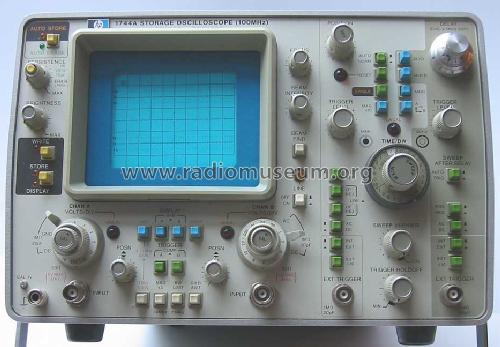 Oscilloscope 1744A; Hewlett-Packard, HP; (ID = 542376) Equipment
