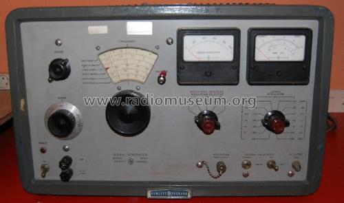 Signal Generator 606A; Hewlett-Packard, HP; (ID = 1919617) Equipment