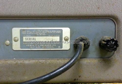 Signal Generator 650A; Hewlett-Packard, HP; (ID = 1636119) Equipment