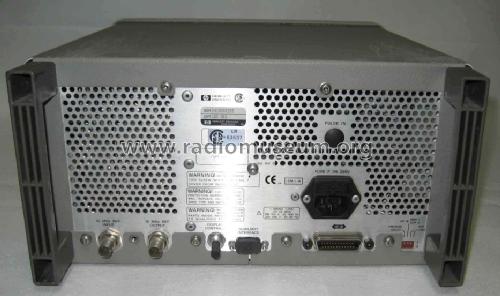 Signal Generator 8648A; Hewlett-Packard, HP; (ID = 1509920) Equipment