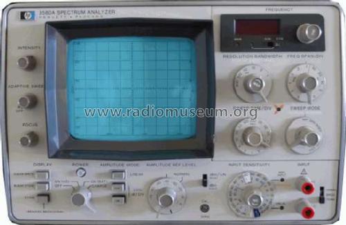 Spectrum Analyzer 3580A; Hewlett-Packard, HP; (ID = 485259) Equipment