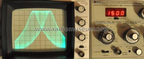 Spectrum Analyzer HP8558B; Hewlett-Packard, HP; (ID = 1525747) Equipment