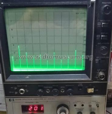 Spectrum Analyzer HP8558B; Hewlett-Packard, HP; (ID = 2690099) Equipment