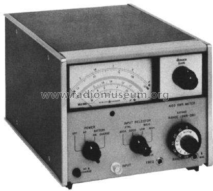 Standing Wave Ratio Meter 415D; Hewlett-Packard, HP; (ID = 1489553) Equipment