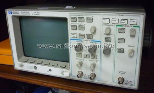 Storage Oscilloscope 54600A; Hewlett-Packard, HP; (ID = 1437953) Equipment