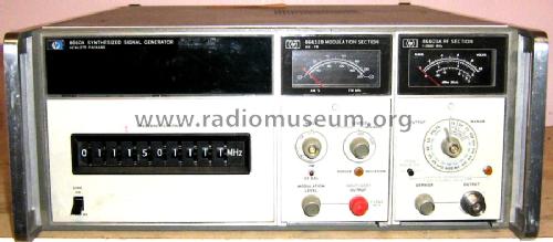 Synthesized Signal Generator 8660A; Hewlett-Packard, HP; (ID = 813869) Equipment