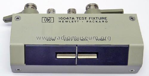 Test Fixture 16047A; Hewlett-Packard, HP; (ID = 1511301) Equipment