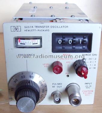 Transfer Oscillator 5257A; Hewlett-Packard, HP; (ID = 517541) Equipment