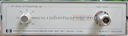 Transmission/Reflection Test Set 8502A; Hewlett-Packard, HP; (ID = 1661217) Equipment