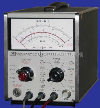 Vacuum Tube Voltmeter 410C; Hewlett-Packard, HP; (ID = 802383) Ausrüstung