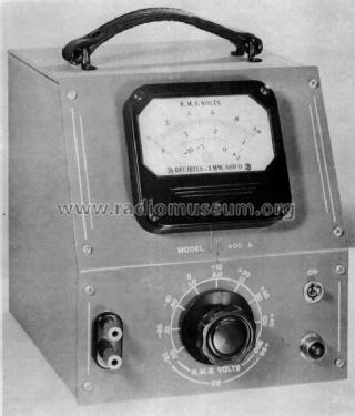 Voltmeter 400A; Hewlett-Packard, HP; (ID = 444536) Ausrüstung