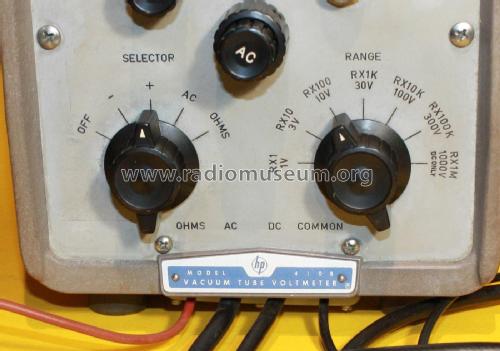 VTVM Vacuum Tube Voltmeter 410B; Hewlett-Packard, HP; (ID = 2981424) Ausrüstung