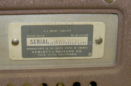 Wide Range Oscillator 200CD; Hewlett-Packard, HP; (ID = 1613551) Equipment