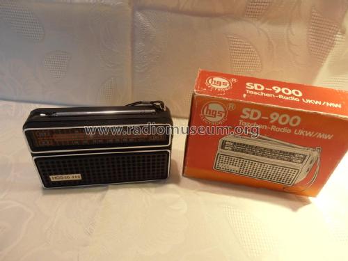 Taschen-Radio UKW/MW SD-900; HGS Photo + (ID = 2370251) Radio