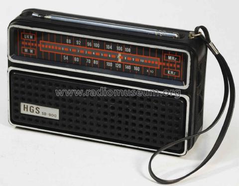 Taschen-Radio UKW/MW SD-900; HGS Photo + (ID = 2695791) Radio