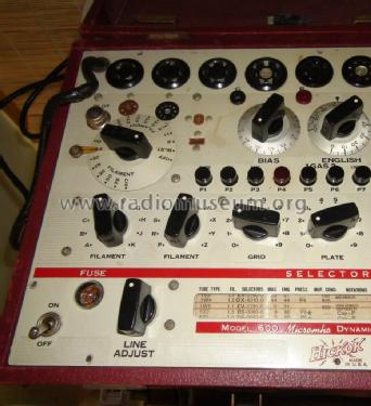 Vintage Hickok Model 533A Dynamic Mutual Conductance Tube Tester for sale online