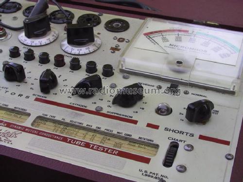 Tube Tester 600A Ch= 782W, 830W; Hickok Electrical (ID = 378409) Ausrüstung