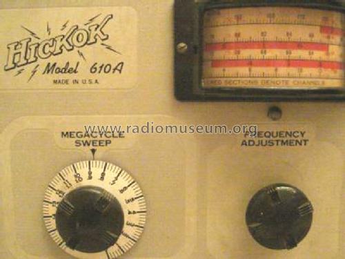 610A FM and TV Alignment Generator; Hickok Electrical (ID = 448971) Equipment