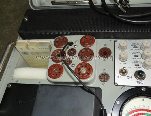 Cardmatic Tube Tester AN/USM-118B; Hickok Electrical (ID = 1553678) Militar