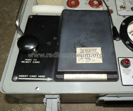 Cardmatic Tube Tester AN/USM-118B; Hickok Electrical (ID = 1553680) Military