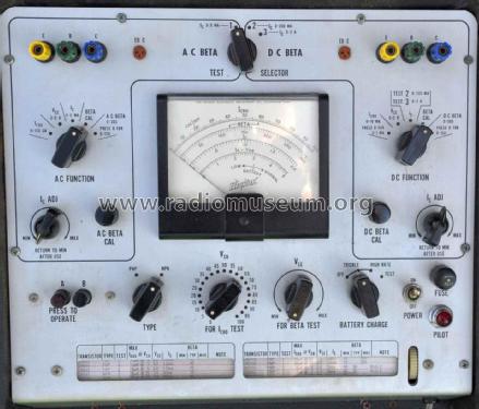 Dynamic Beta Transistor Tester 870; Hickok Electrical (ID = 1786958) Equipment