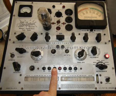 Dynamic Mutual Conductance Tube Tester 536; Hickok Electrical (ID = 1042240) Equipment