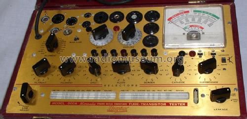 Micromho Tube-Transistor Tester 800A; Hickok Electrical (ID = 1215534) Equipment
