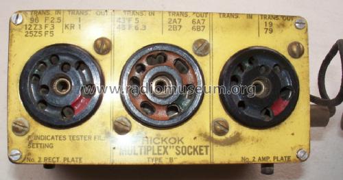 Multiplex Socket A, B, C, D; Hickok Electrical (ID = 1229601) Ausrüstung
