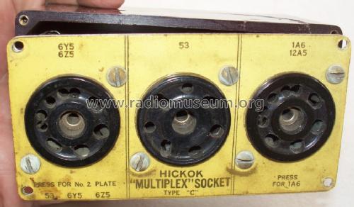 Multiplex Socket A, B, C, D; Hickok Electrical (ID = 1229602) Equipment