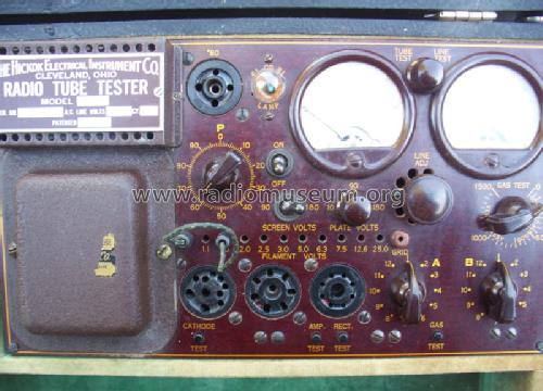 Radio Tube Tester AC-47-A; Hickok Electrical (ID = 1118489) Equipment