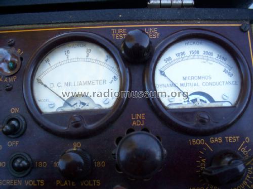 Radio Tube Tester AC-47-A; Hickok Electrical (ID = 1118492) Ausrüstung