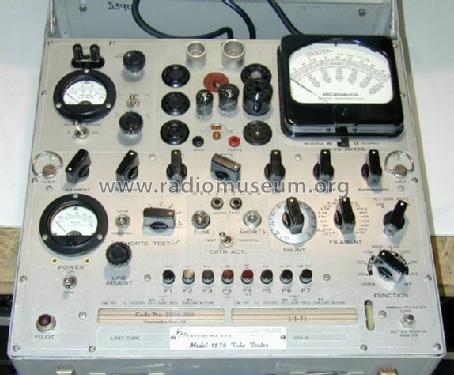 Tube Tester 1575; Hickok Electrical (ID = 661167) Equipment