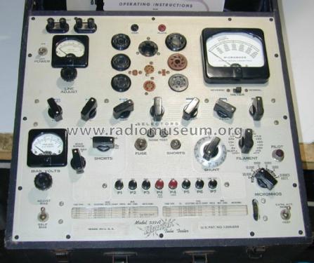 Tube Tester 539A; Hickok Electrical (ID = 1400325) Equipment