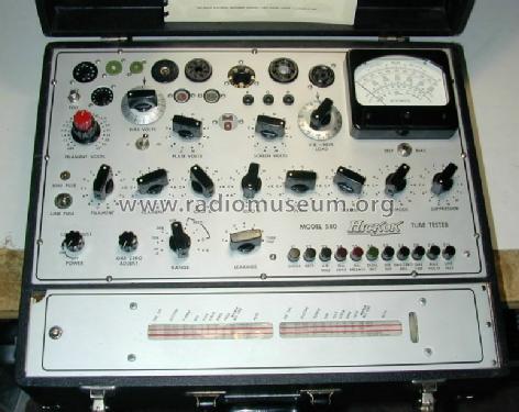 Tube Tester 580; Hickok Electrical (ID = 1007449) Equipment