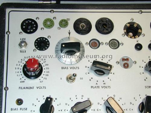 Tube Tester 580; Hickok Electrical (ID = 1007452) Equipment