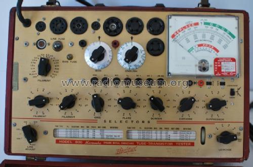 Tube - Transistor Tester 800; Hickok Electrical (ID = 780267) Equipment