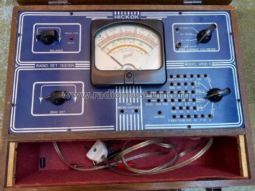 Radio Set Tester 4900-S; Hickok Electrical (ID = 2768590) Equipment