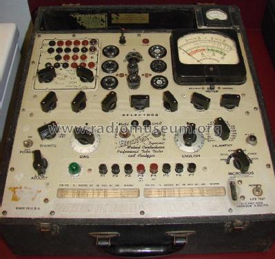 Dynamic Mutual Conductance Professional Tube Tester and Analyzer 538A; Hickok Electrical (ID = 1996556) Equipment