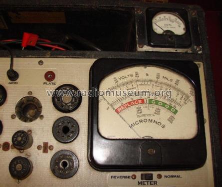 Dynamic Mutual Conductance Professional Tube Tester and Analyzer 538A; Hickok Electrical (ID = 2002687) Equipment