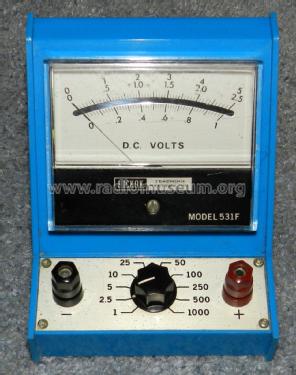 Teaching Systems DC Voltmeter 531F; Hickok Electrical (ID = 2723503) teaching