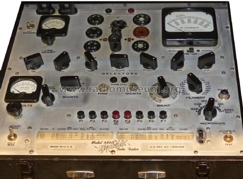 Tube Tester 539A; Hickok Electrical (ID = 2956422) Equipment