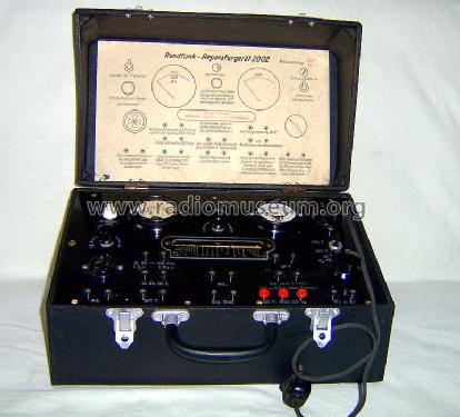 Rundfunk-Reparaturgerät 2002; Hielscher- (ID = 664279) Ausrüstung