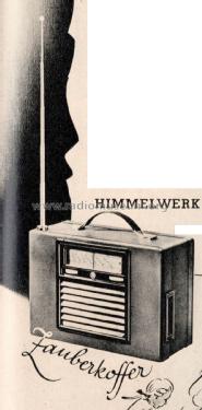 Zauberkoffer HS11; Himmelwerk AG, (ID = 2649718) Radio