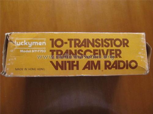 Luckymen 10-Transistor Transceiver with AM Radio HY-7703; Hing Yip Electronic (ID = 1589778) Citizen