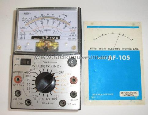 Multimeter AF105; Hioki E.E. (ID = 2263666) Equipment