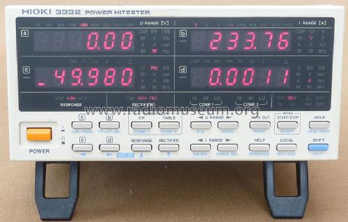 Power Hi Tester 3332; Hioki E.E. (ID = 1264099) Equipment