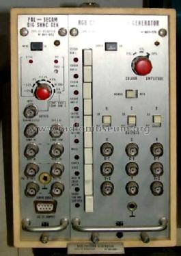 Pal/Secam Digital Sync Generator TR-0666 / K105; Hiradástechnika (ID = 799020) Ausrüstung