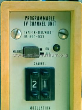 Programmable Tv Channel Unit TR-0841 / R080; Hiradástechnika (ID = 3053355) Equipment