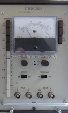 Sztereo kóder - Stereo Coder TR5651/Q149; Hiradástechnika (ID = 2310261) Equipment